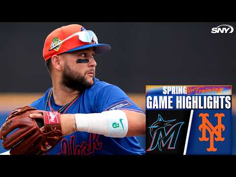 Mets vs Marlins (2/21/26) | Mets Highlights