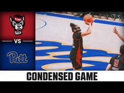NC State vs. Pitt Condensed Game | 2025-26 ACC Women's Basketball