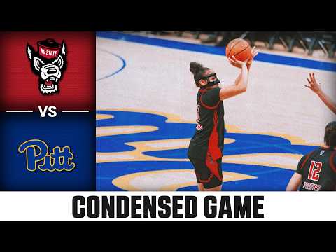 NC State vs. Pitt Condensed Game | 2025-26 ACC Women's Basketball
