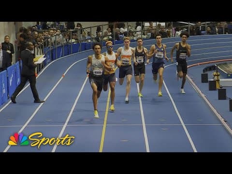 Cooper Lutkenhaus breaks under-20 world record in 600m win at 2026 Millrose Games | NBC Sports