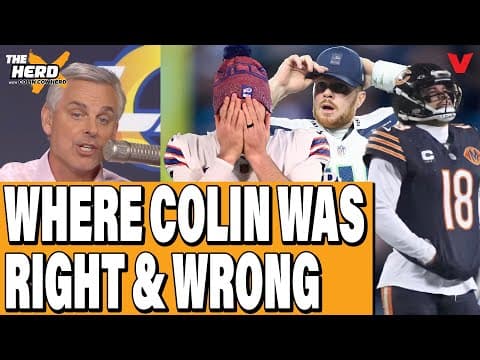 What Colin Cowherd got RIGHT & WRONG: Broncos, Bears, Bills, Sam Darnold | THE HERD NFL