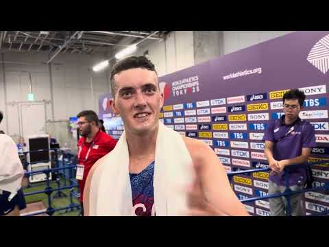 Graham Blanks disappointed to finish 11th in 2025 Worlds 10k final