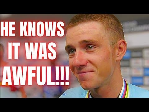 Remco Evenepoel MESSED UP So Bad Because Of This