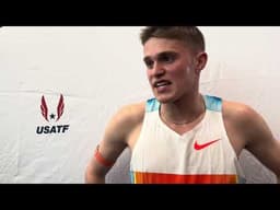 Cooper Lutkenhaus After Running 1:47.00 To Solidify Spot As Fastest 800m Qualifier At U.S. Indoors
