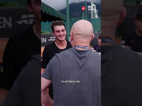 Andre Agassi Touches Down In Rio 🇧🇷