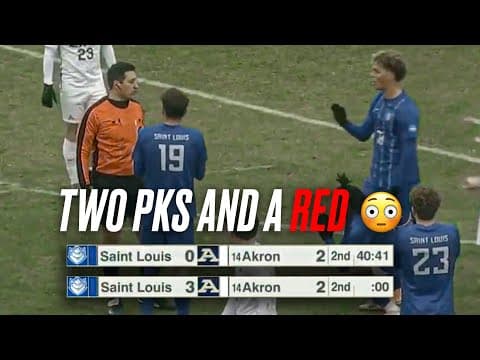 Saint Louis vs. Akron: 2025 NCAA men’s soccer quarterfinal highlights