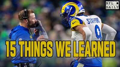 15 Things We Learned From OTAs: Stafford's Deal, Giants Drama and a Safer Caleb?