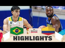 Brazil 🇧🇷 v Colombia 🇨🇴 | Highlights | FIBA Basketball World Cup 2027 Americas Qualifiers