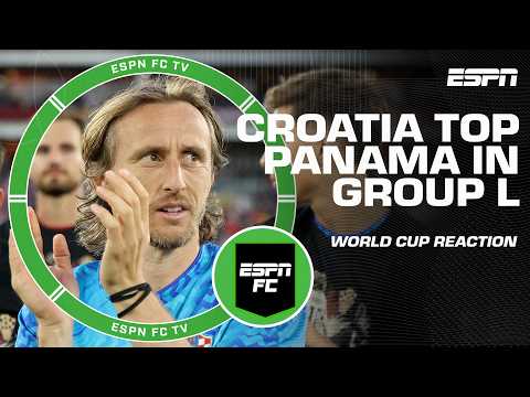 Panama vs. Croatia Reaction: Luka Modric falling into a trap? | ESPN FC