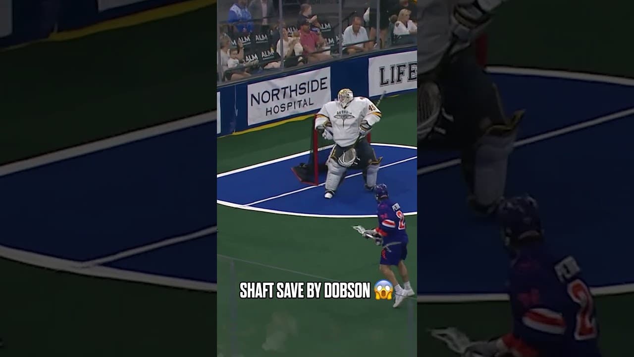 Dobson is the single-season save percentage record holder for a reason 👀