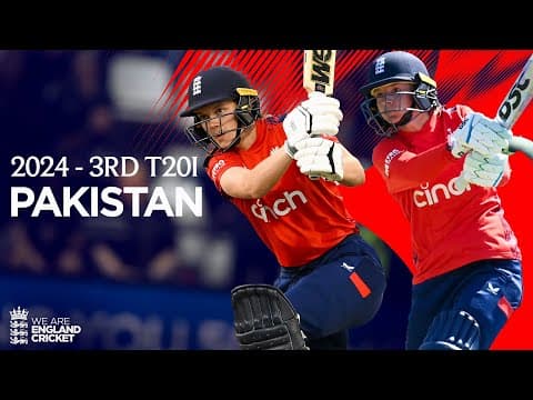 Wyatt-Hodge Shines With Rapid Half-Century | England Women v Pakistan