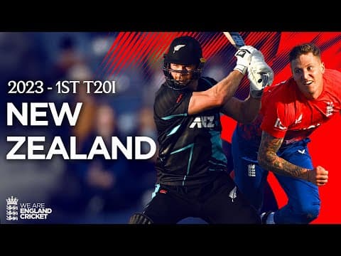 Phillips Smacks Quick-Fire Runs & Carse 3-Fer on Debut | England v New Zealand IT20
