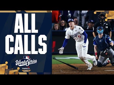 All Calls: Freddie Freeman's ELECTRIC walk-off home run to give Dodgers edge in World Series ⚡