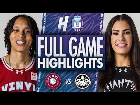 Vinyl vs Phantom - FULL GAME HIGHLIGHTS | February 9, Unrivaled 2026