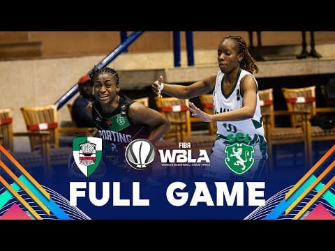 LIVE - Ferroviario Maputo v Sporting Clube de Luanda | FIBA Women Basketball League Africa 2025