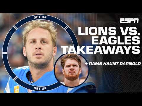 The Rams EXPOSED Sam Darnold 👀 + What went wrong for the Lions? | Get Up