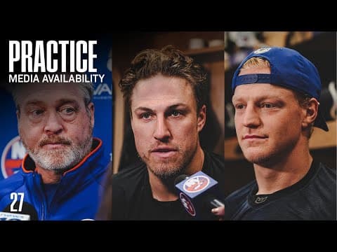 New York Islanders Practice Availability | (11/25/25)