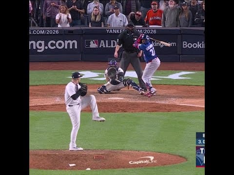 THE YANKEES STAY ALIVE TO FORCE GAME 4 VS. TORONTO 🔥