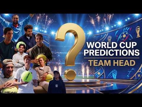 World Cup predictions with the Team HEAD players!