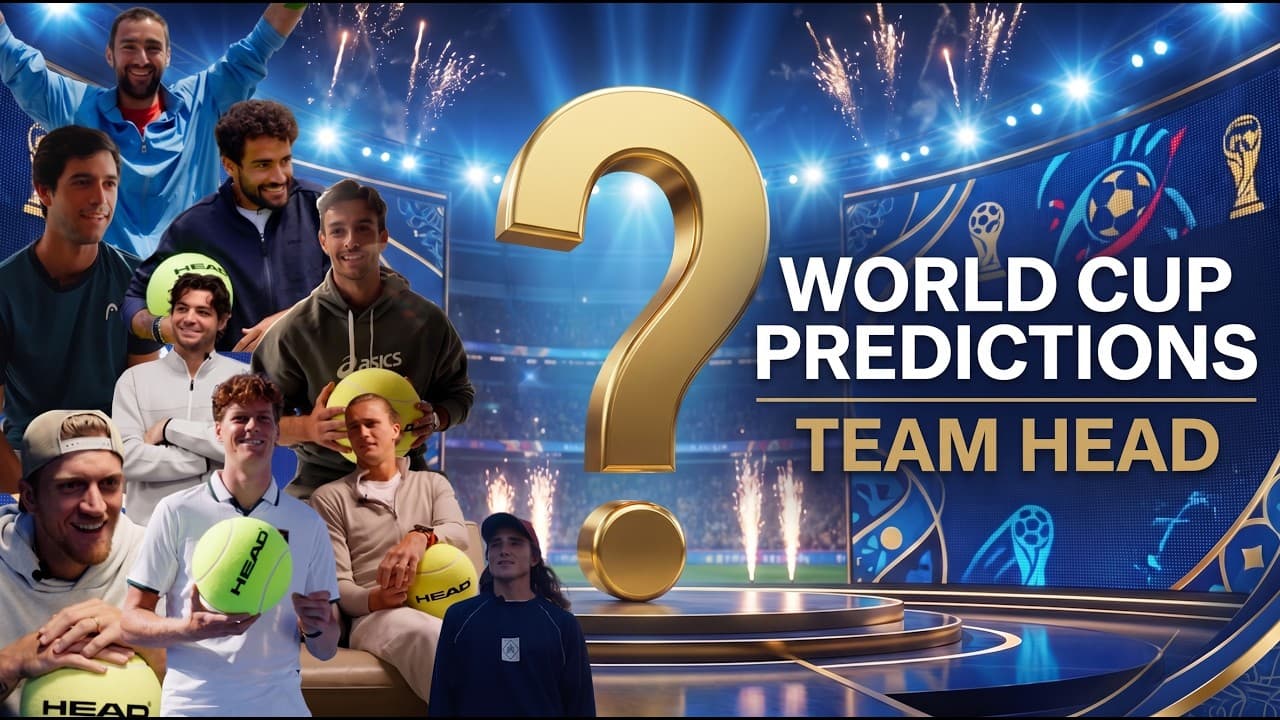 World Cup predictions with the Team HEAD players!