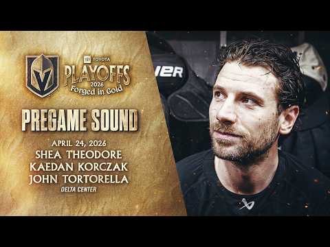 🎥 Round 1, Game 3 Pregame Sound: Theodore, Korczak & Tortorella