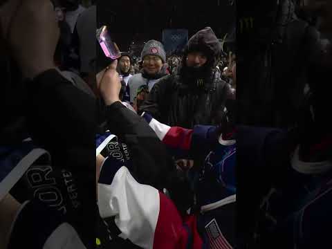 All love between Gaon Choi and Chloe Kim 🥹🫂