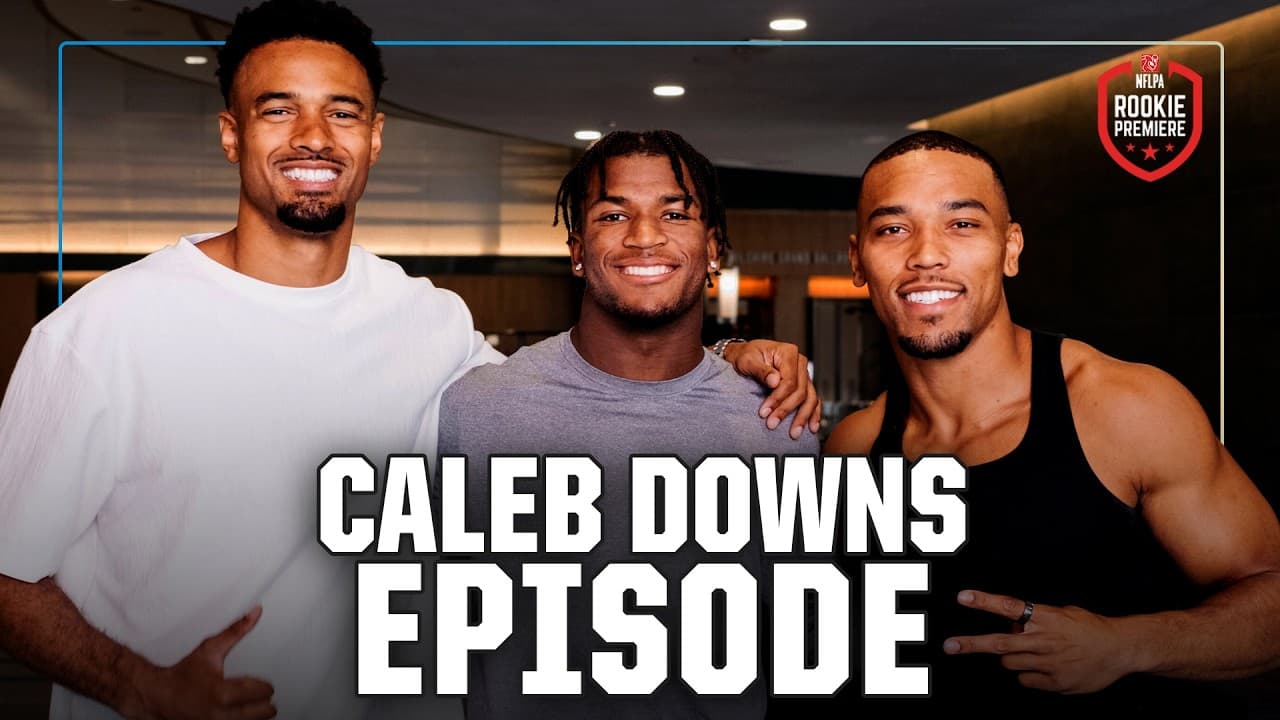 Caleb Downs on getting drafted by the Cowboys, getting to play vs. his brother in the NFL and more!