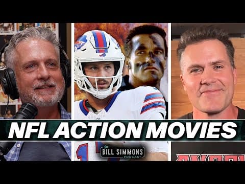 How to Use Stallone, Arnold, Seagal + Van Damme for a 2025 NFL Breakdown | The Bill Simmons Podcast
