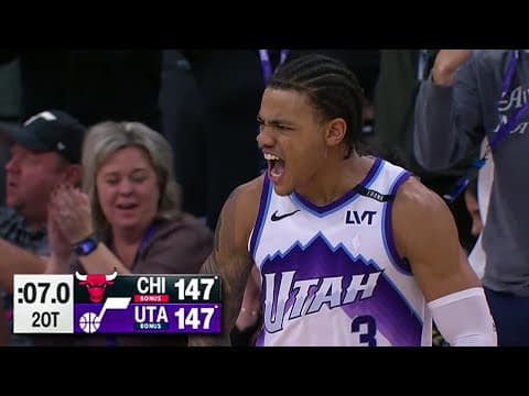 INSANE 2OT ENDING Jazz vs Bulls 👀 | November 16, 2025