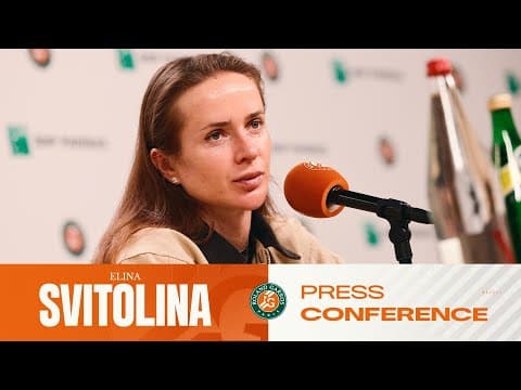 Elina Svitolina | QF Press Conference | Roland-Garros 2026