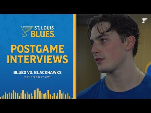Postgame Interviews: Sept. 27 vs. Chicago
