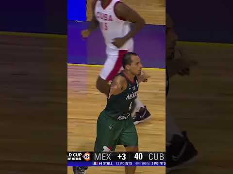 🇲🇽 Fabian Jaimes and 🇩🇴 Ángel Delgado dropping unreal dimes 🤯  #FIBAWC