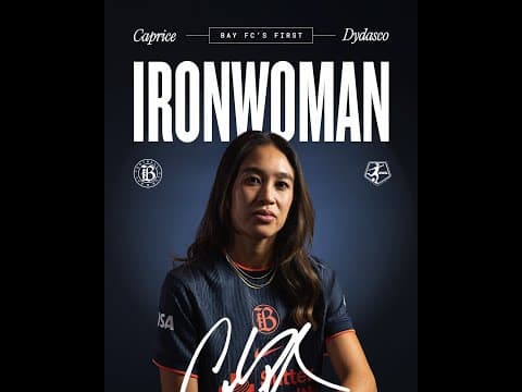 Caprice Dydasco: Bay FC's First Ironwoman