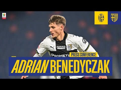 Press Conference | Adrian Benedyczak | Bologna-Parma | Coppa Italia Frecciarossa 2025/26