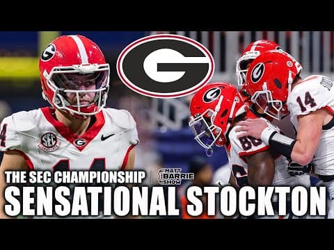 Gunner Stockton PROPELS Georgia vs. Alabama in SEC Championship | The Matt Barrie Show