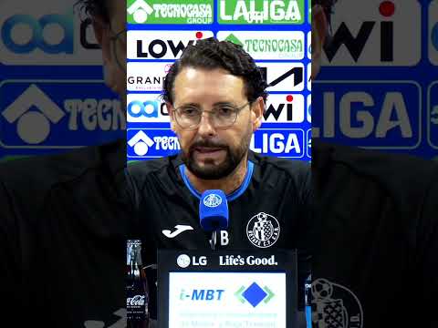Con derecho de pensar en 𝐚𝐥𝐠𝐨 𝐦𝐚́𝐬 💭 | José Bordalás en rueda de prensa