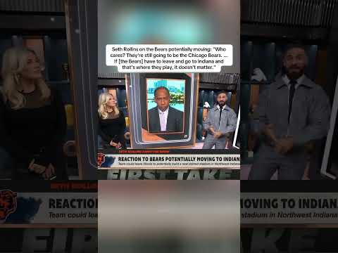 Seth doesn’t mind the Bears being in a new stadium 😅