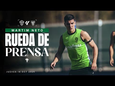 Martim Neto habla sobre el #ElcheAthleticClub correspondiente a la jornada 9 de #LaLigaEASports