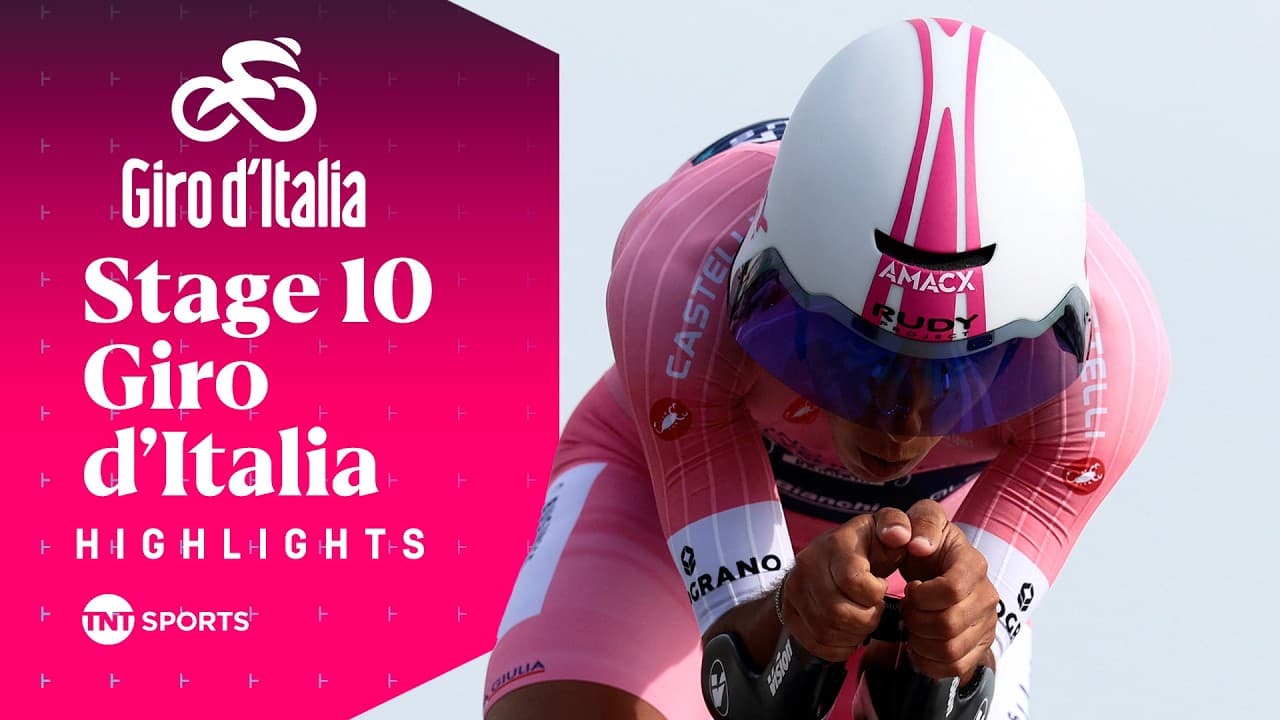 THRILLING TIME TRIAL! ⏱️ | 2026 Men's Giro d'Italia Stage 10 Race Highlights | TNT Sports Cycling