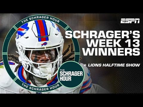 Peter Schrager's Week 13 Winners + Why Jack White halftime show was so electric | The Schrager Hour