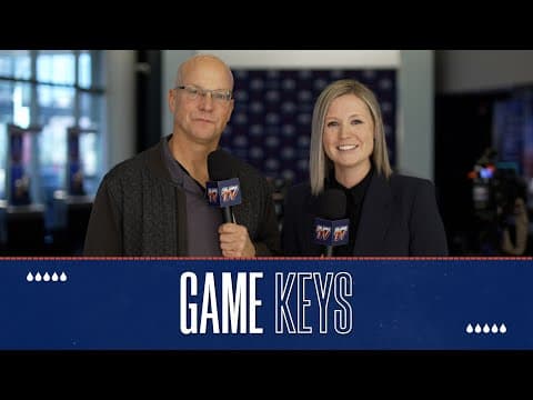 GAME KEYS | Pre-Game vs MTL 10.23.25