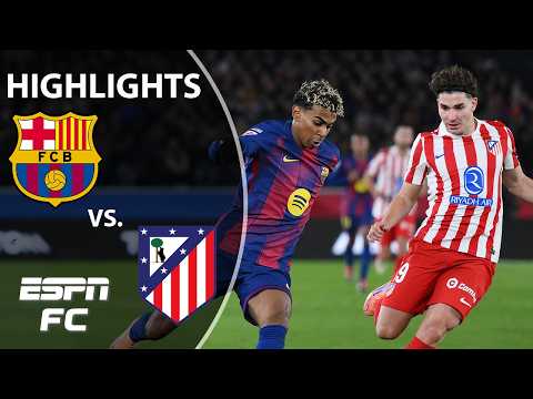 THRILLING MATCH 🍿 Barcelona vs. Atletico Madrid | LALIGA Highlights | ESPN FC