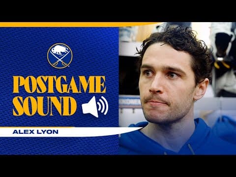 “Just Need To Keep Grinding” | Alex Lyon After 4-2 Loss To Montreal | Buffalo Sabres