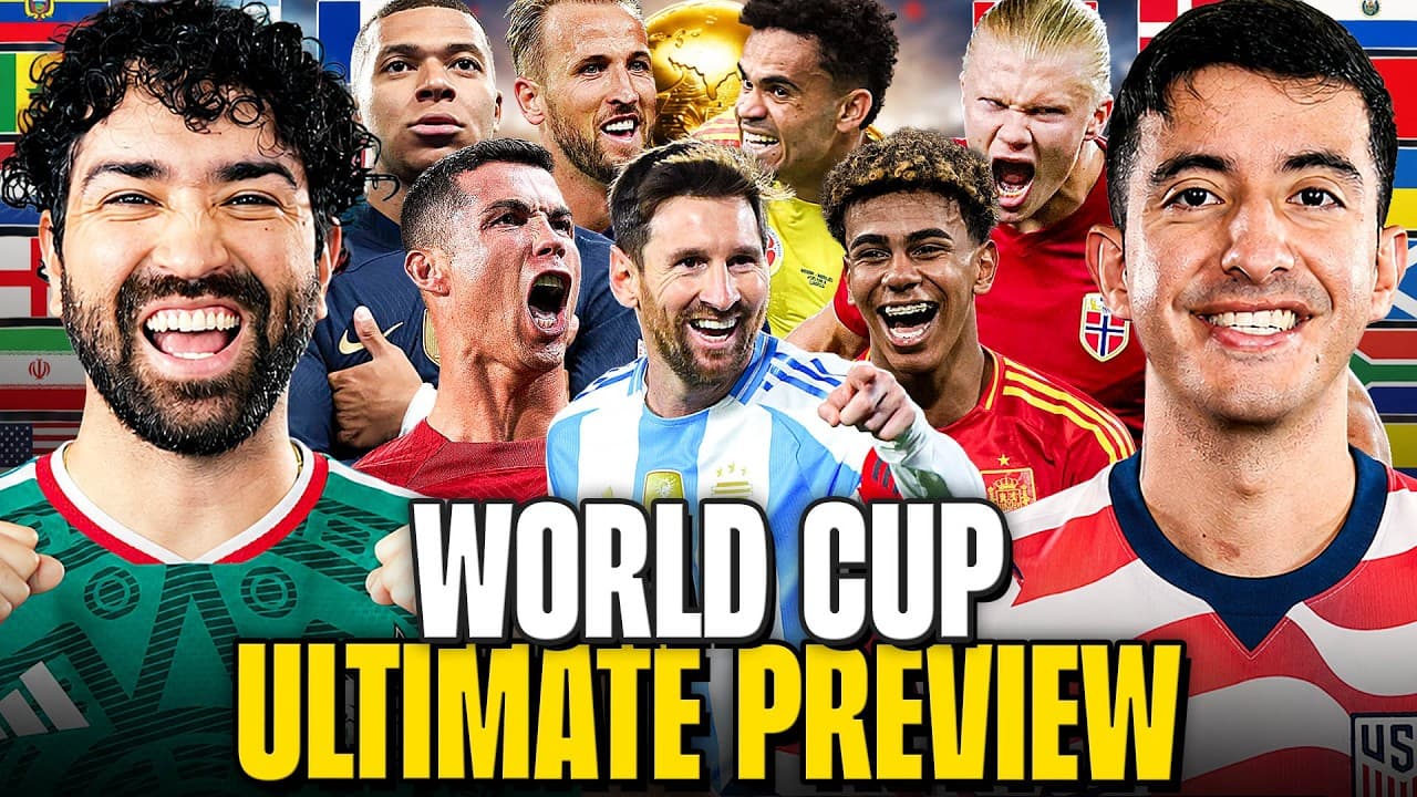 The ULTIMATE 2026 World Cup Preview: FULL Bracket Predictions + Picks to Win 🏆