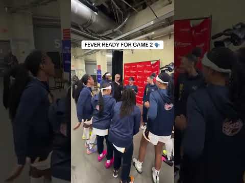 Fever looking to take a 2-0 lead in Vegas 👀