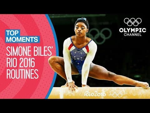 Simone Biles' Rio 2016 individual all-around Final routines | Top Moments