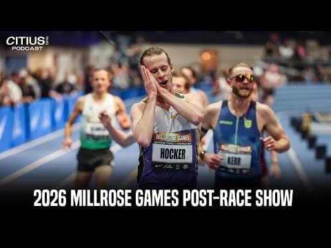 2026 MILLROSE GAMES POST-RACE SHOW | COLE HOCKER WINS EPIC 2-MILE, CAM MYERS & NIKKI HILTZ WIN MILE