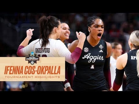 Ifenna Cos-Okpalla 2025 NCAA volleyball tournament highlights