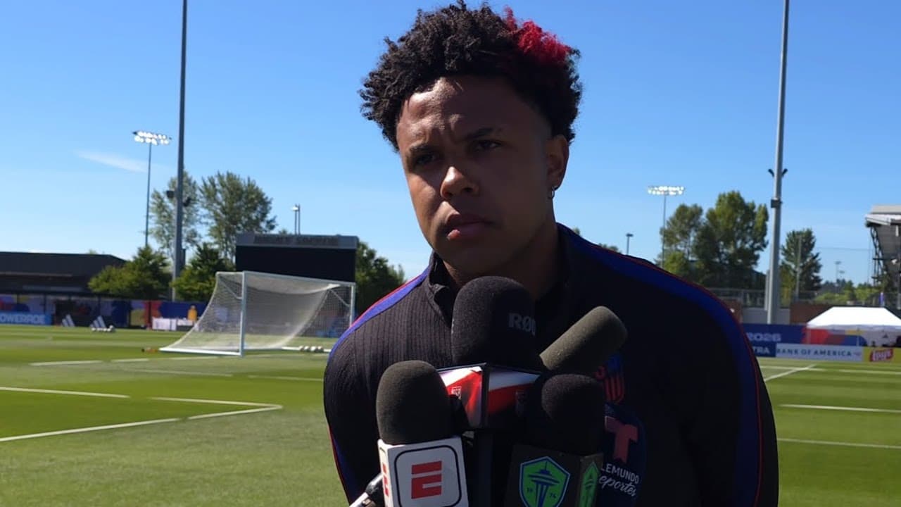 Weston McKennie on USMNT taking on Australia, keeping team momentum & playing in Seattle Field 