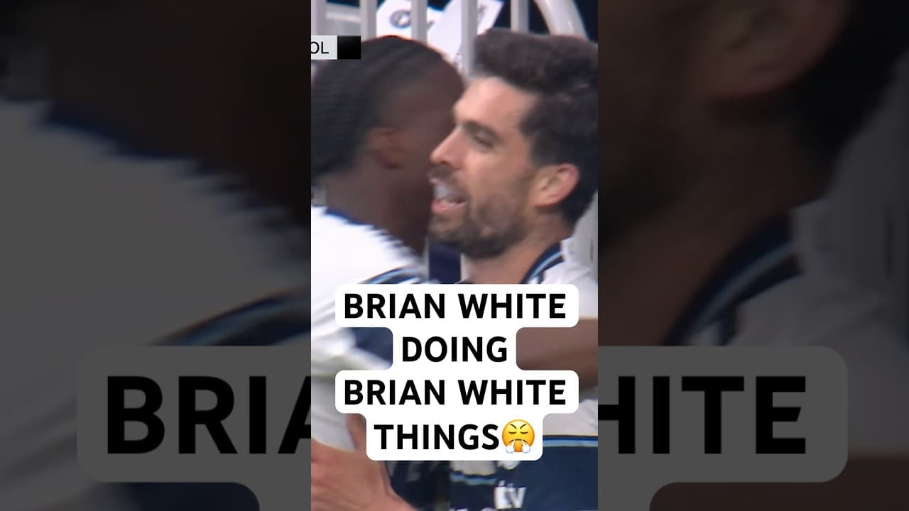 Brian White ALWAYS ON TIME!⏰